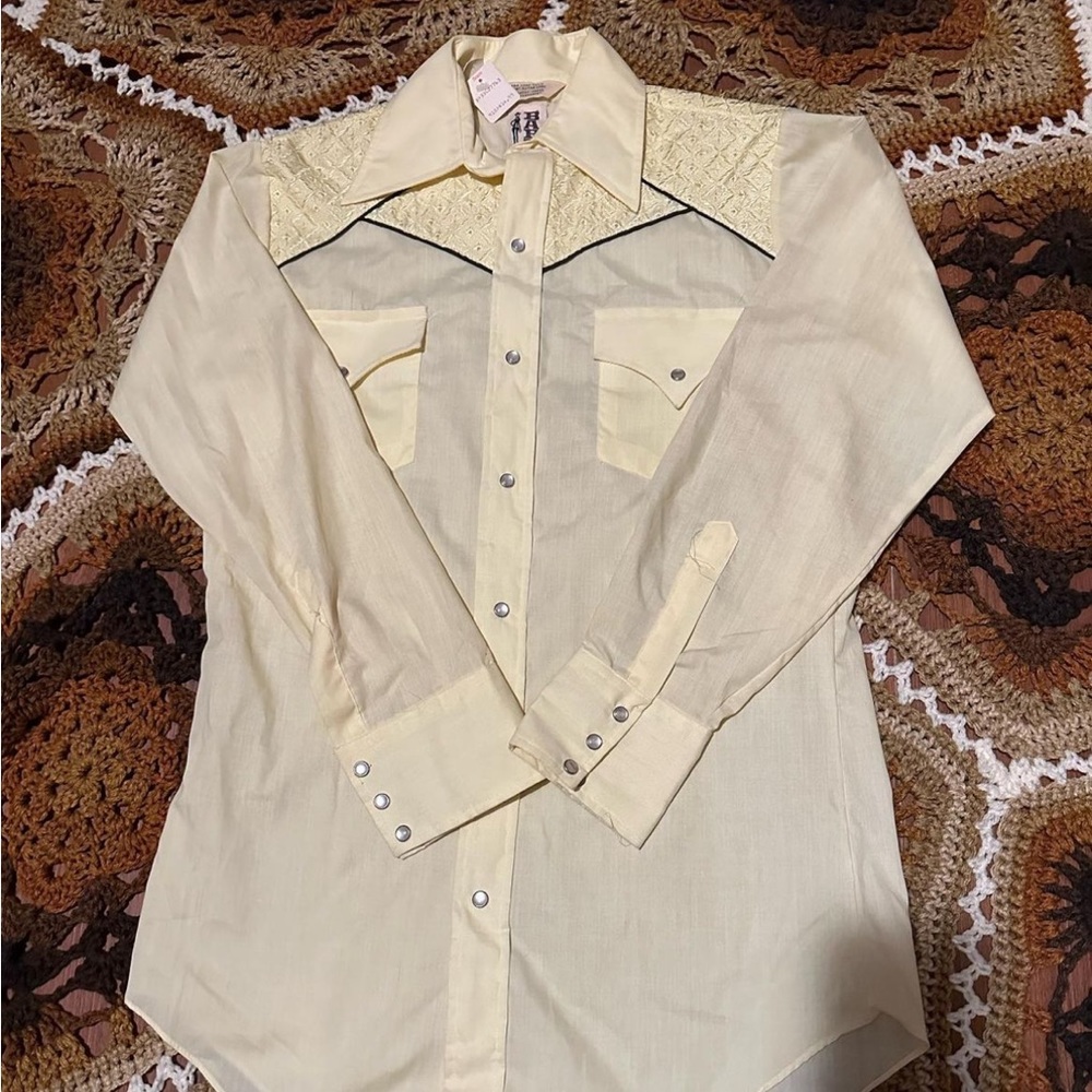 Deadstock 70’s western pearlsnap